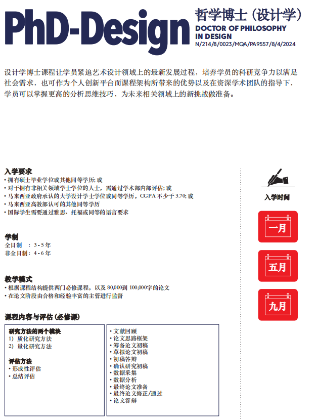 马来西亚城市大学博士专班!在职可读